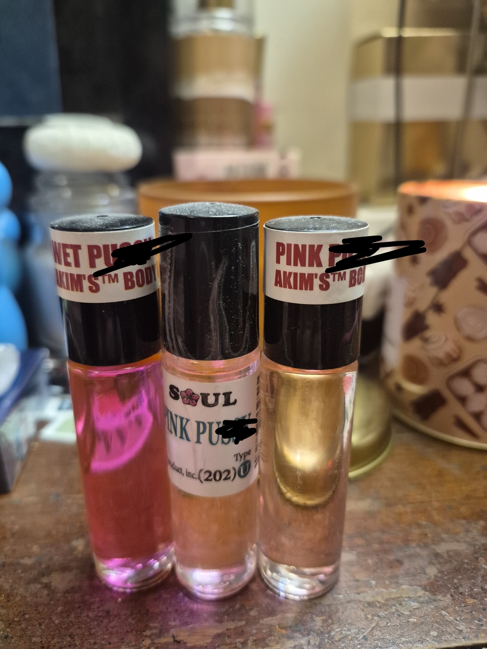 Womens Roll-on Fragrance Body Oil